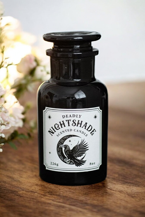 Bougie d'apothicaire "Nightshade"