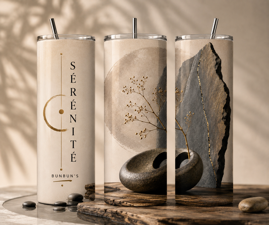 Gobelet Positif Inspirant "Plusieurs Modèles différents" 20oz – Tumbler Minimaliste avec Paille Métal