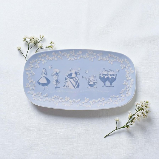 Assiette de Service Alice au Pays des Merveilles