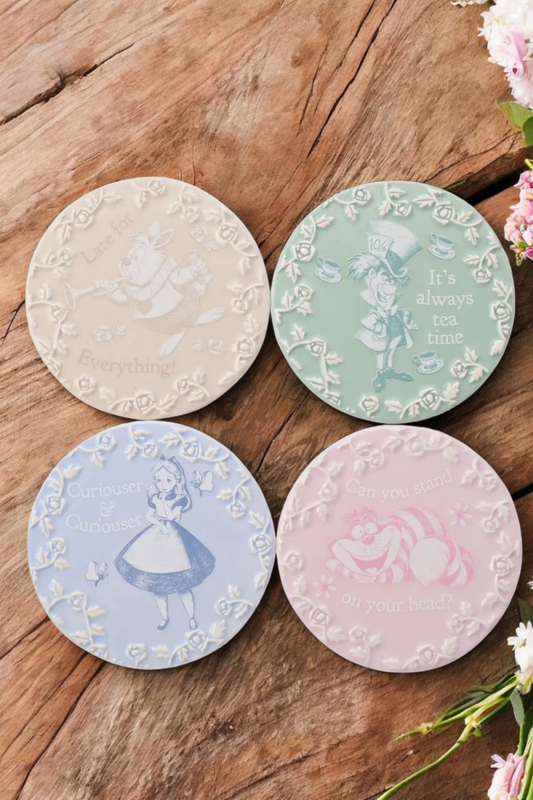 Set de 4 sous-tasses Alice