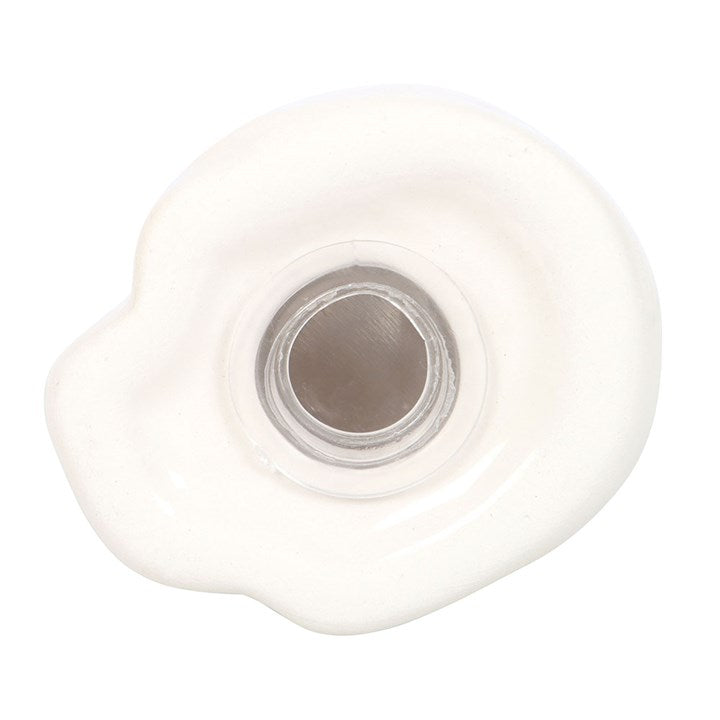 Salière + poivrière chats blancs en céramique