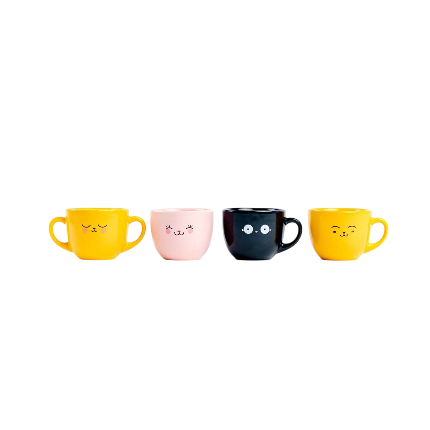 Set de 4 tasses à espresso – Céramique mate 90 ml