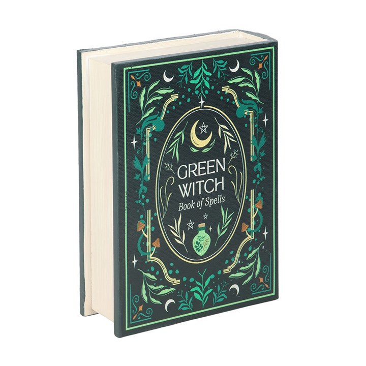 Boîte de Rangement Grimoire Green Witch - BunBun'S