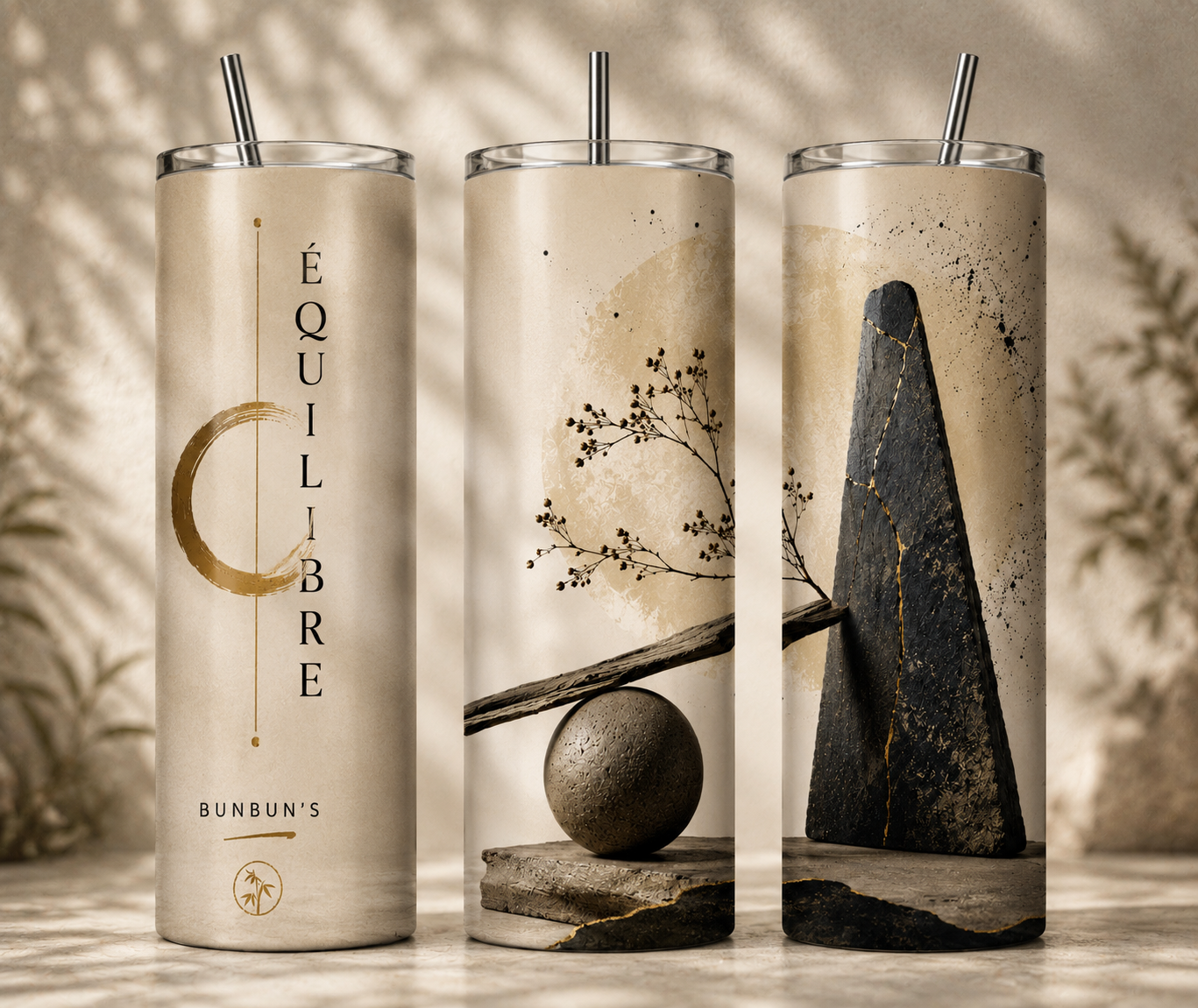 Gobelet Positif Inspirant "Plusieurs Modèles différents" 20oz – Tumbler Minimaliste avec Paille Métal